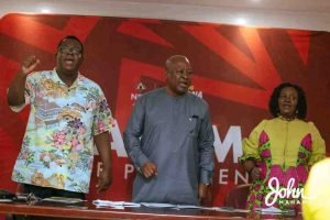 John Mahama Meets Teacher Unions