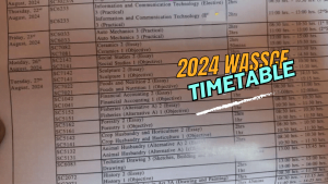2024 WASSCE Timetable For Ghana Out But Not Official Yet