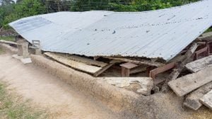 Over 20 pupils escape death as school building collapses in the Central Region