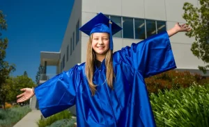 Her First Degree At Age 11 - Athena Elling, 11-Year-Old Graduates From Irvine Valley College