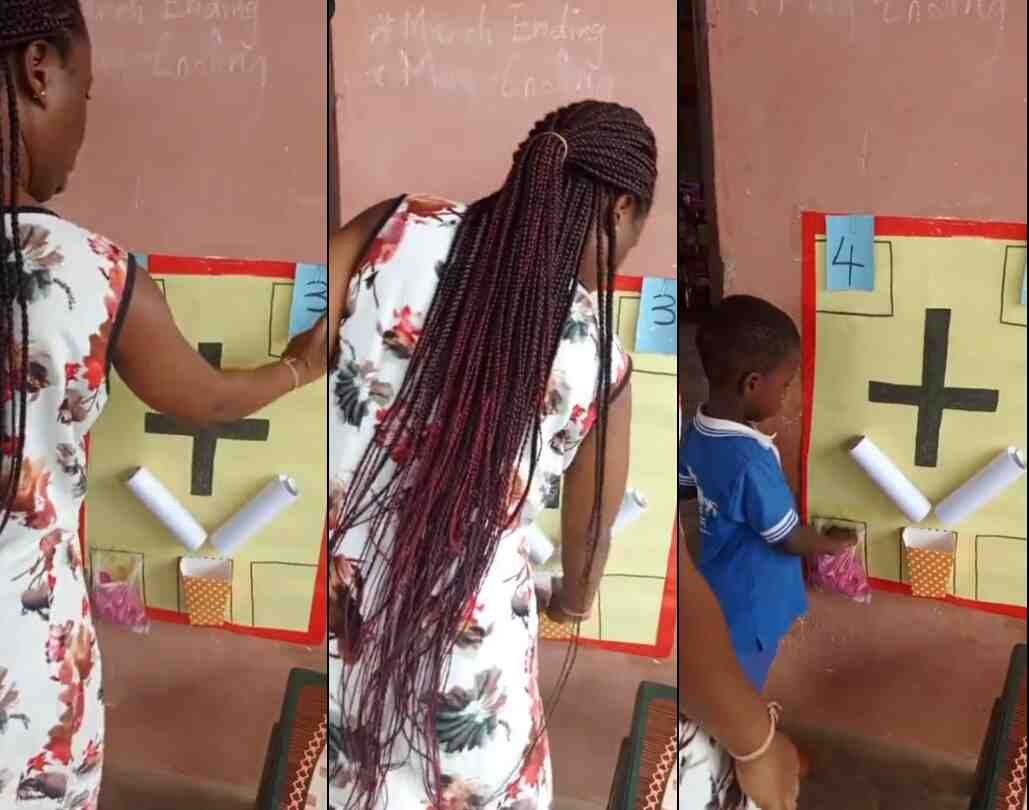 Ghanaian Teacher Innovative Teaching Method Trends Online - Watch Video