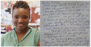 Eiiiish! my love for her already made him 'useless': Student pens deep love letter to teacher