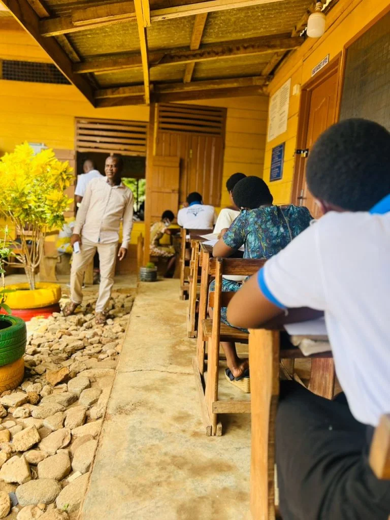 The 2024 BECE Mock for La-District Presby Junior Youth in Pictures