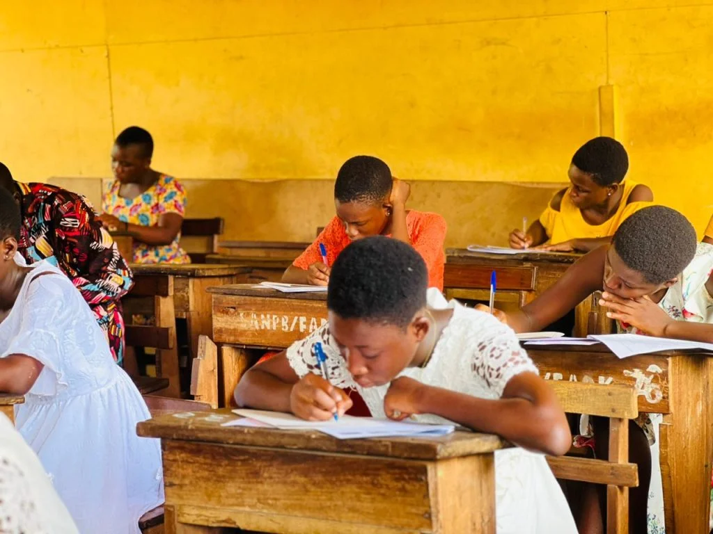 The 2024 BECE Mock for La-District Presby Junior Youth in Pictures