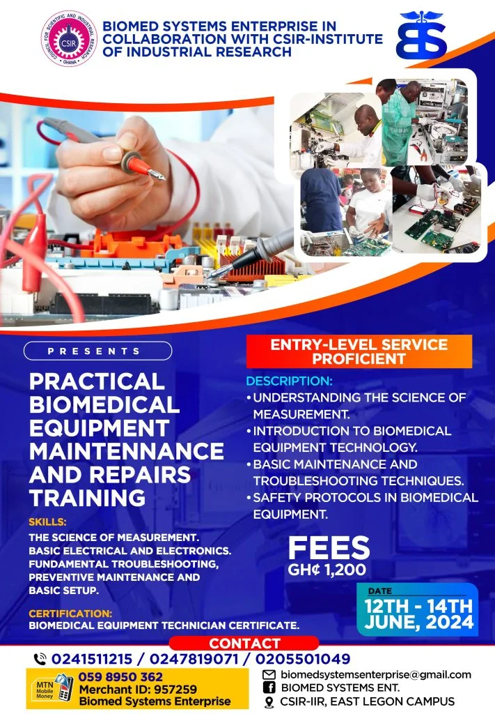 Biometric Equipment Maintenance and Repair Training