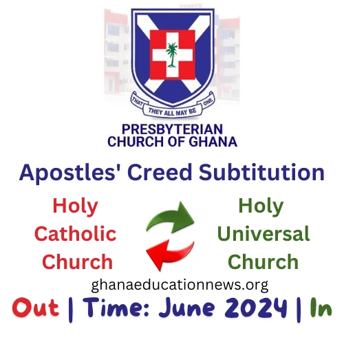 Holy Catholic Church deleted from Apostles' Creed