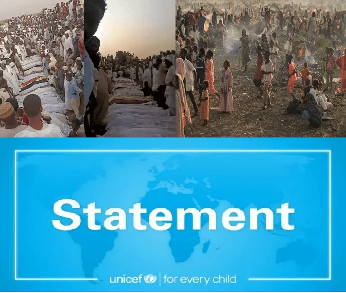 UN says 55 children killed in Sudan