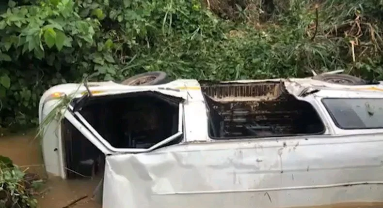 One Dead and10 SHS Students Injured In A Tragic Accident In Somanya