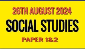 2024 WASSCE Social Studies Trial Questions: Question 5 Should Be Taken Seriously