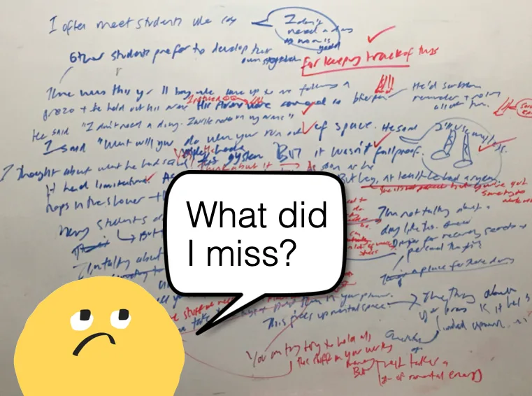 Observe regular breaks when studying