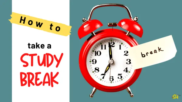 Observe regular breaks when studying