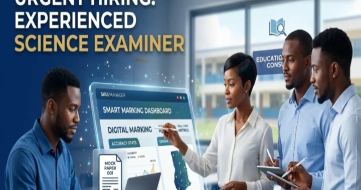 Education-News Consult is recruiting experienced Science examiners to mark mock papers via the Smart Dashboard. Apply by March 24, 2026.