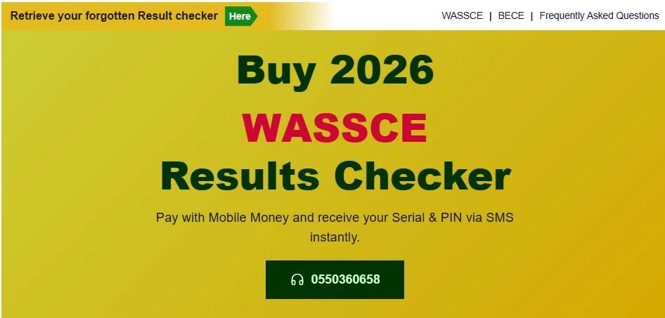 2026 WASSCE Result Checker: Release Date, Where to Buy and How to Check Your Result